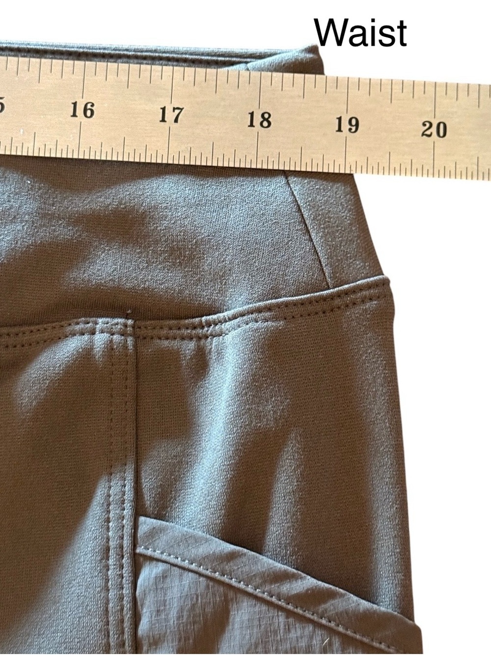 Carhartt Force Scrub Utility Leggings XL Tall Greenish Gray Stretch Cargo - Picture 10 of 14